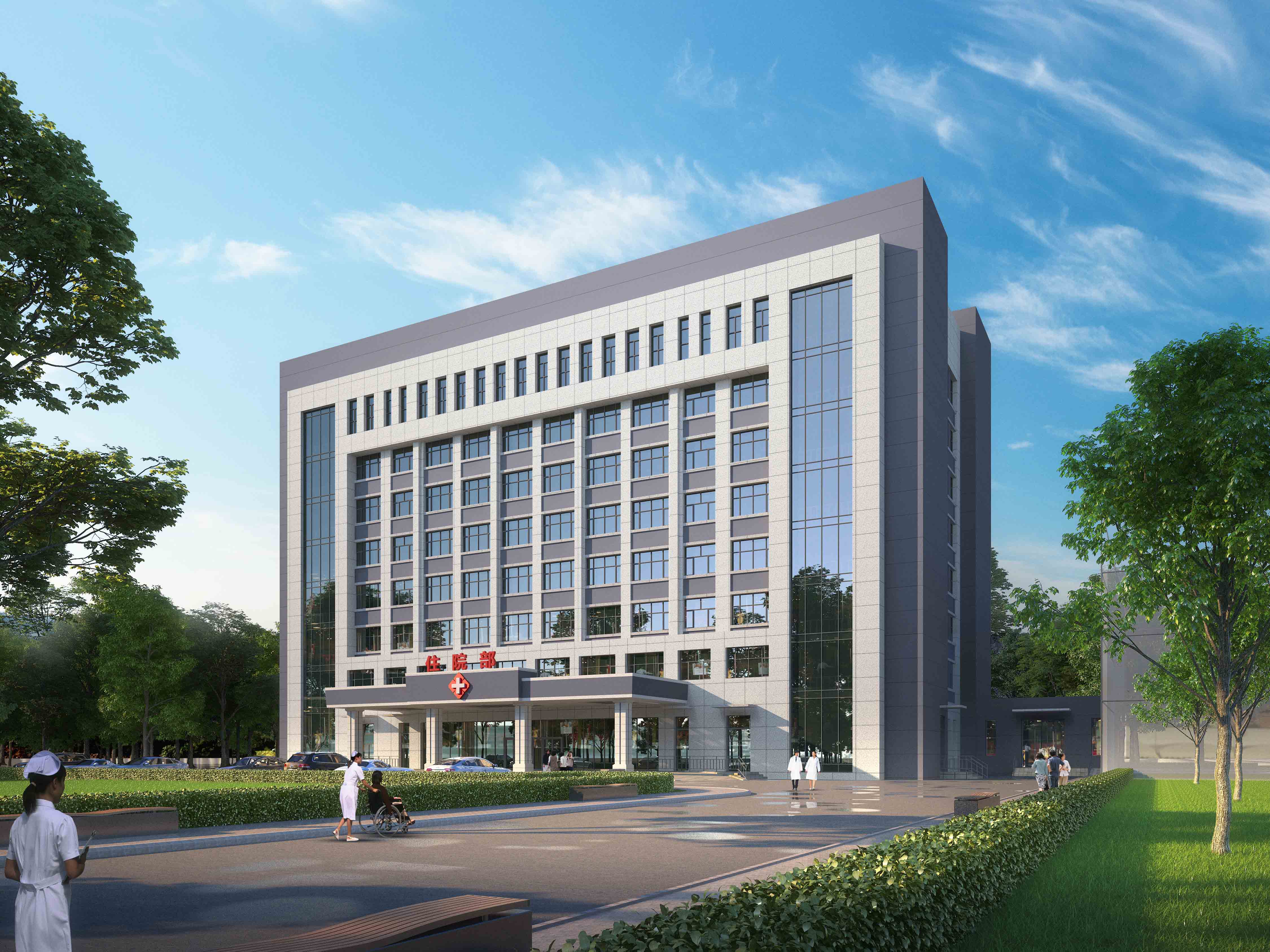 拜泉縣人民醫院內科、住院部綜合樓建設項目（全國建設工程項目施工安全生產標準化工地）